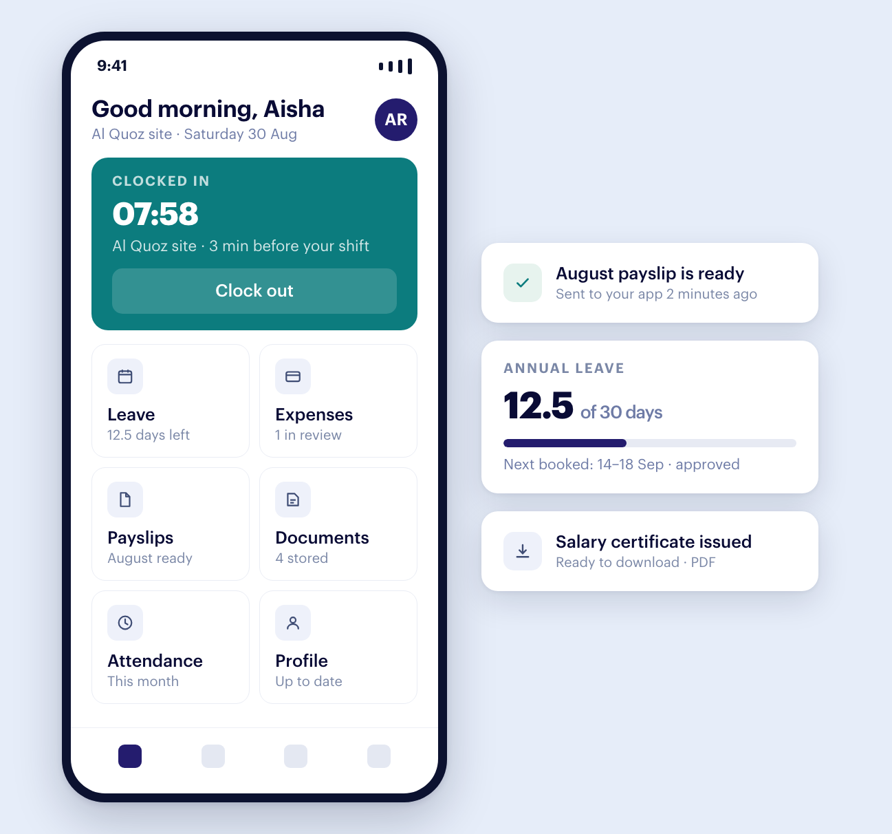 Self-service app