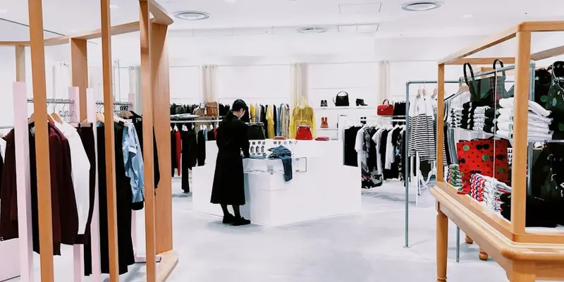 Retail store floor